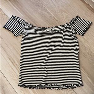 cute off the shoulder top